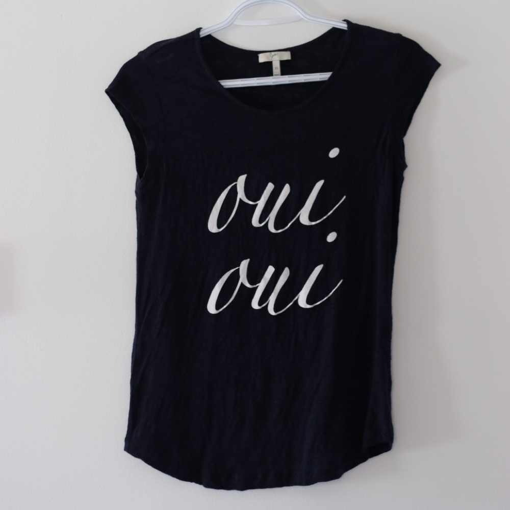 Joie linen tee
